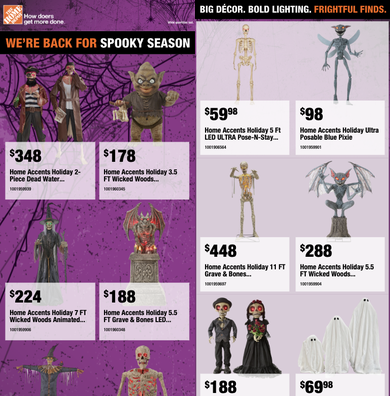 Home Depot catalogue in Two Hills | Halloween Flyer | 2026-09-25 - 2026-10-26