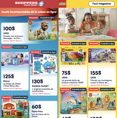 Shoppers Drug Mart catalogue in Betsiamites QC | Guide des jouets | 2026-10-02 - 2026-10-30